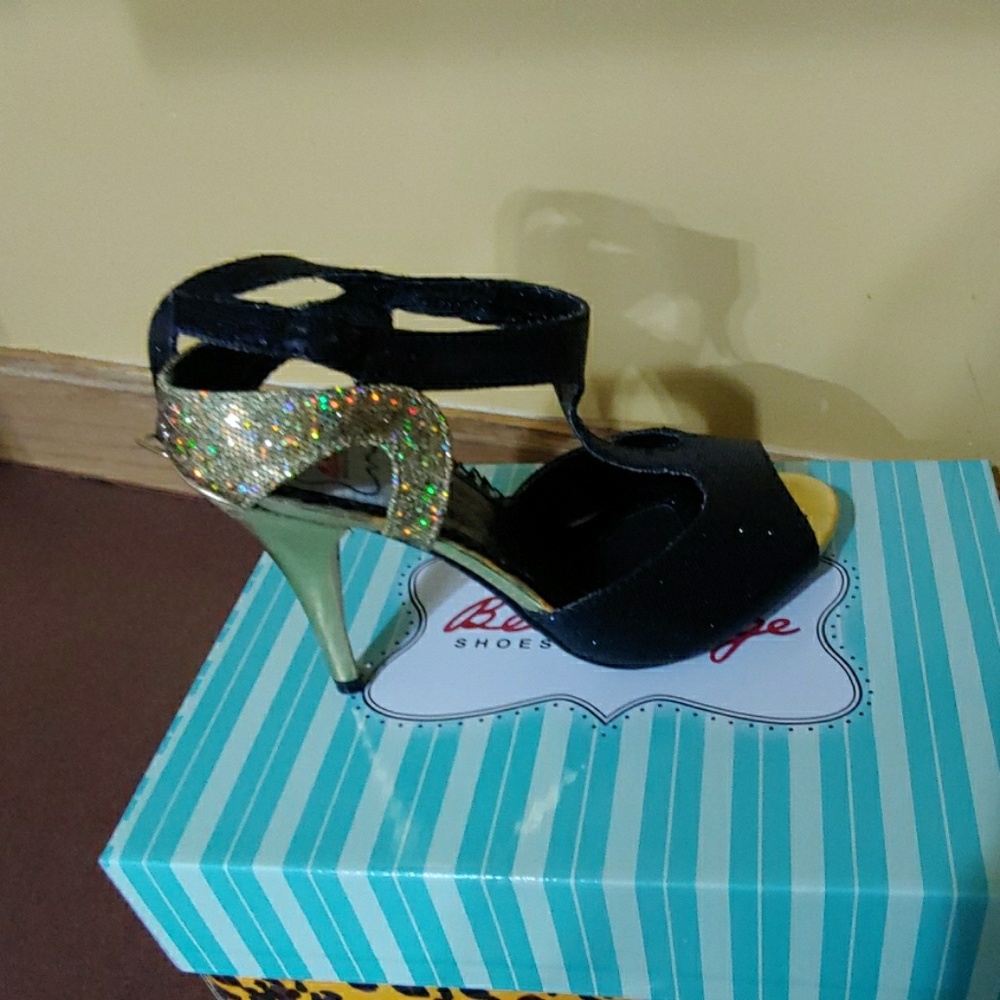 New Betsy Johnson Seqined Heels